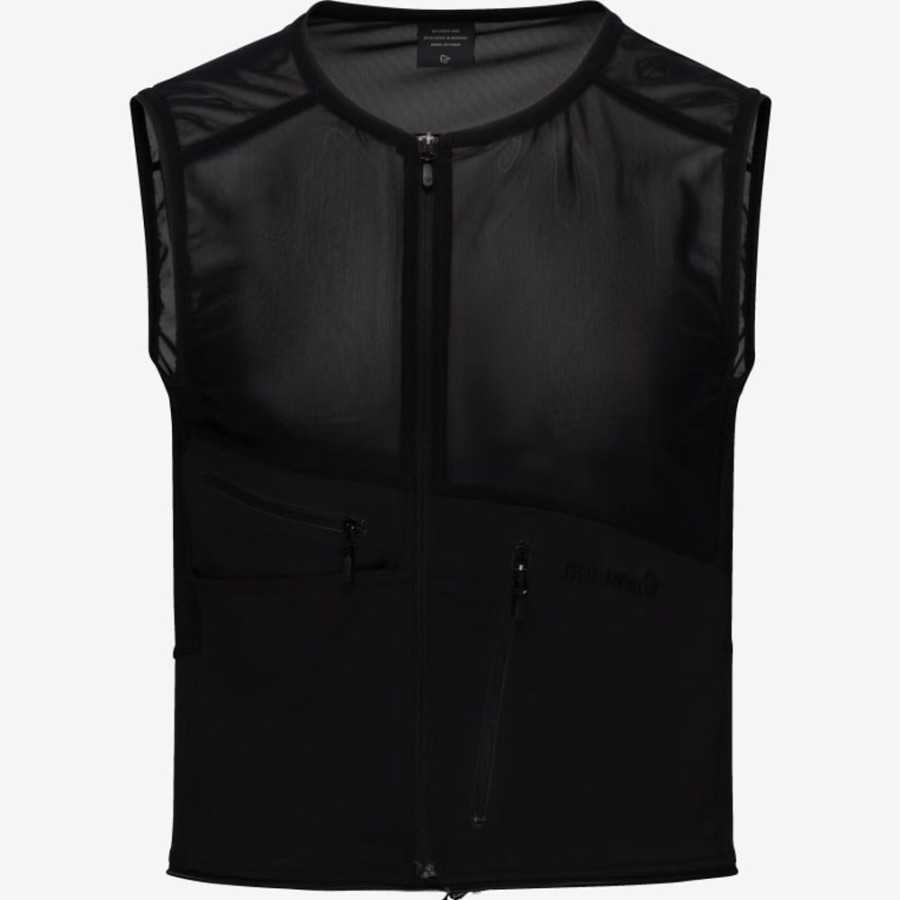 Tilbehor NORRONA  | Lofoten Ski/Snowboard Zip-In Vest M'S Caviar Black